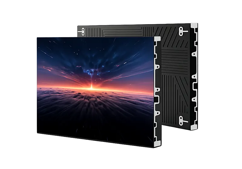 Fine Pitch COB LED Display front and rear cabinet design