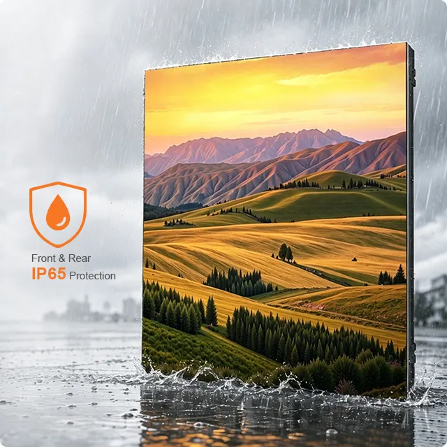 MS-13-1789629211425 IP65 outdoor aluminum LED display protection